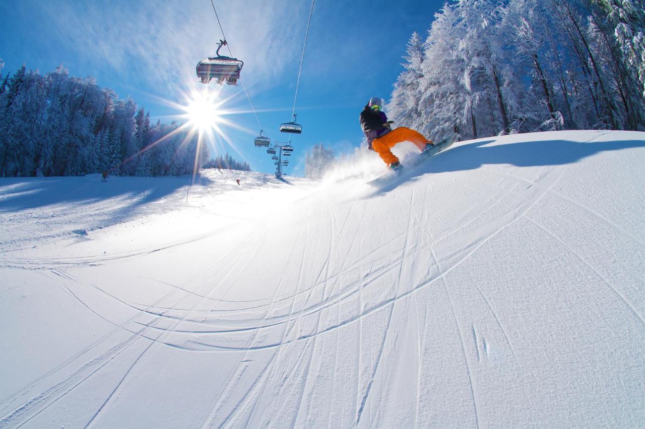 Pohorje Village Wellbeing Resort - Forest Apartments Videc Hočko Pohorje Eksteriør bilde